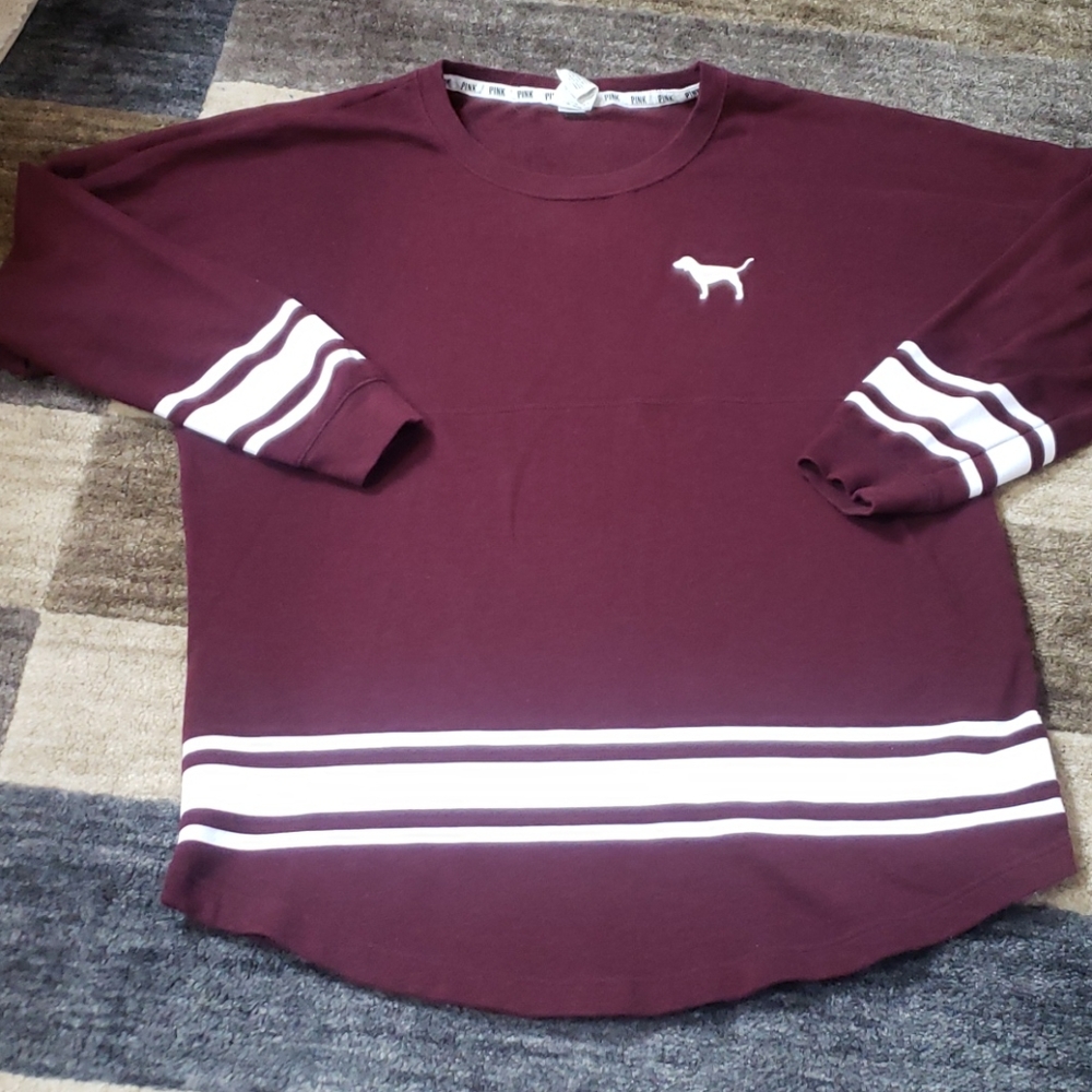 Pink Victoria's secret tee.      #04
